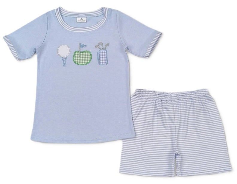 Light Blue Golf Set