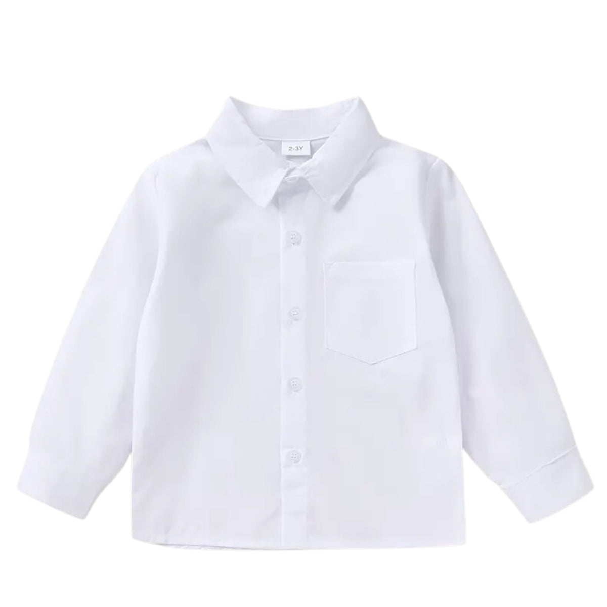 Boys White Oxford