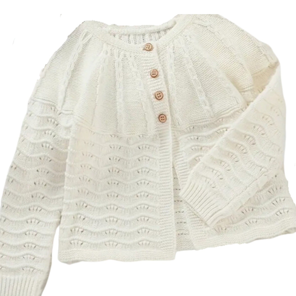 4 Button Knit Cardigan