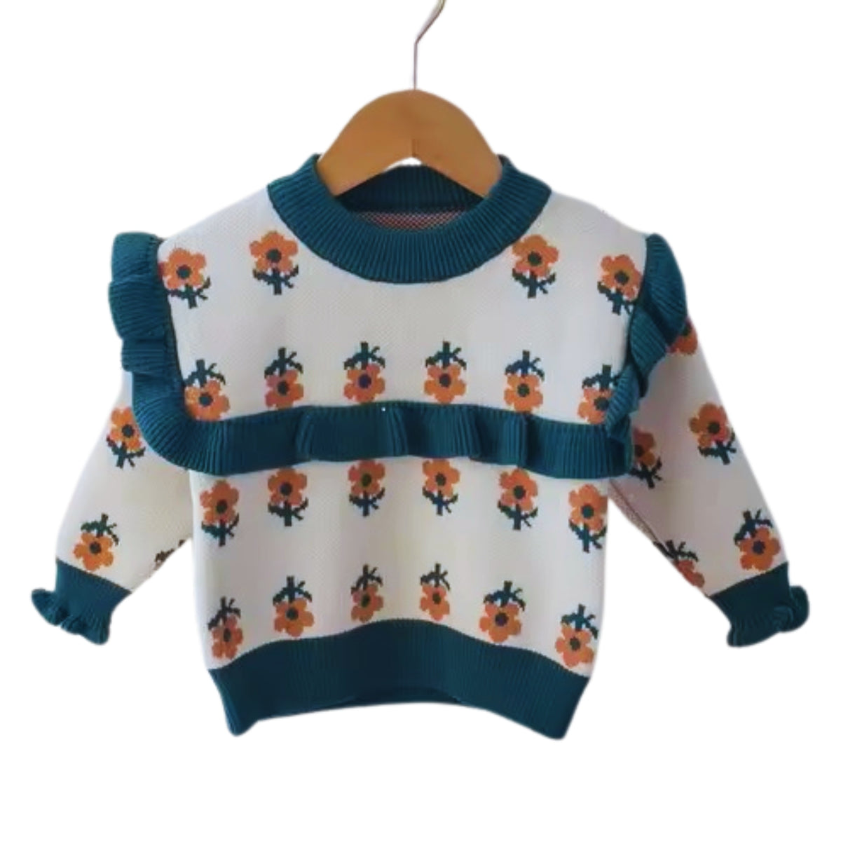 Fall Ruffle Sweater