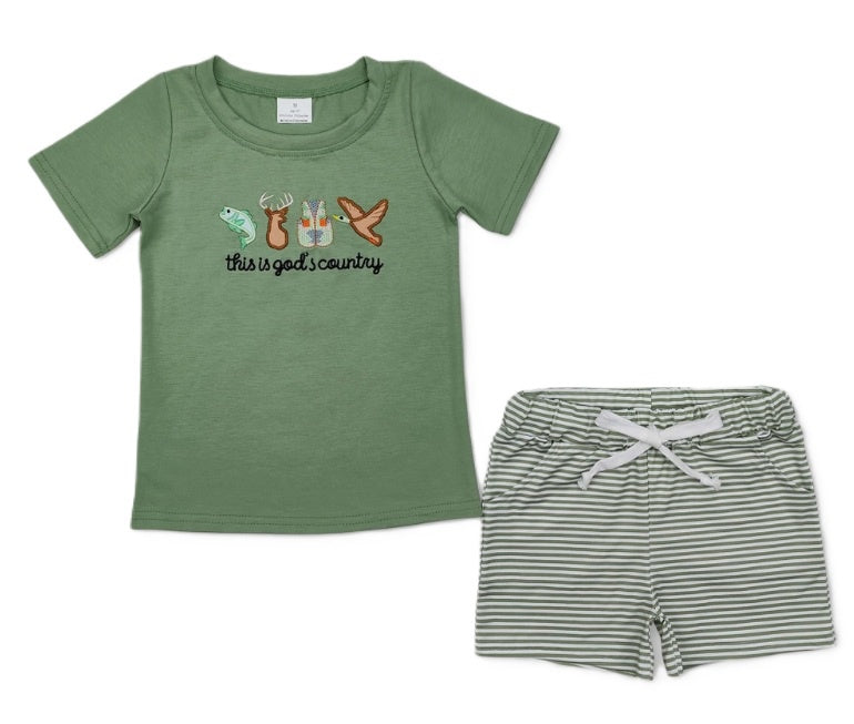 God's Country Boy Set