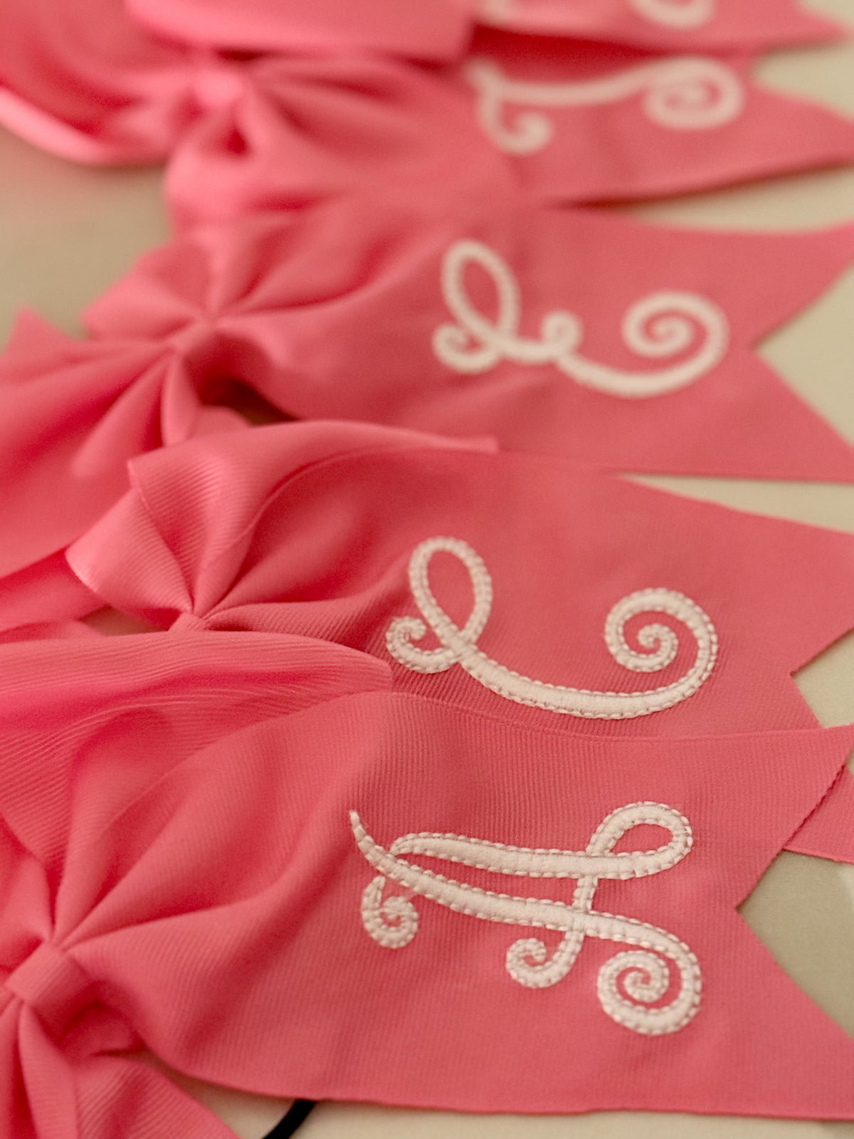 Monogram Cheer Bow