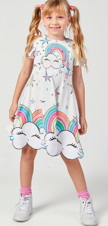 Rainbow Cloud Dress