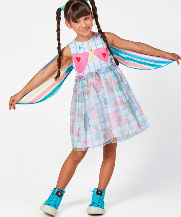 Flowy Butterfly Dress