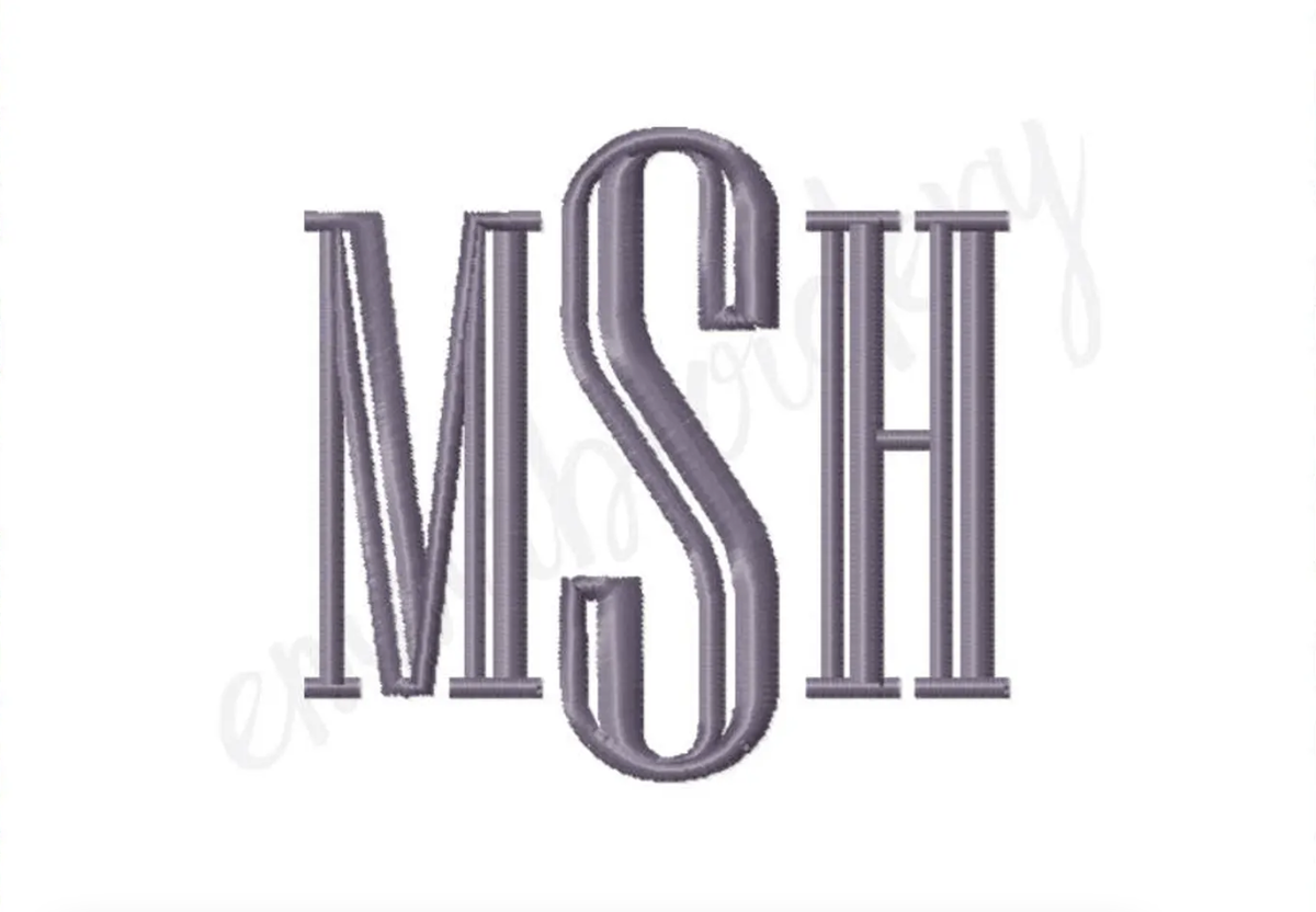 Engraved Monogram
