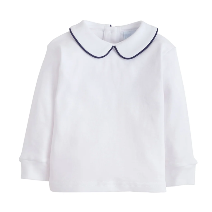 Blue Trim PP LS Shirt