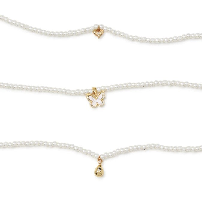 Pearl Charm Necklace