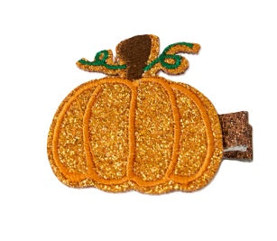 Pumpkin Hair Clip