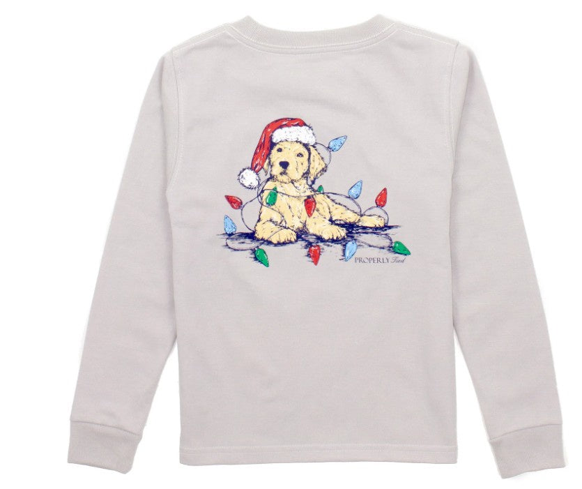 Santa Paws- Ice Grey
