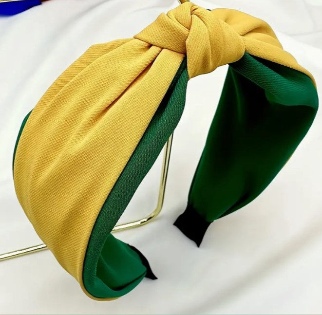 Green & Yellow Headband