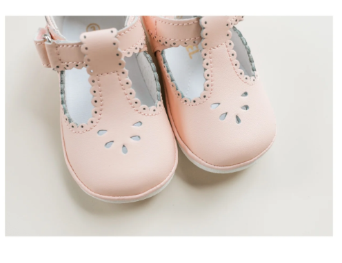 Dottie Scallop Mary Jane-Pink