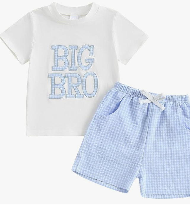 Big Bro Gingham Set