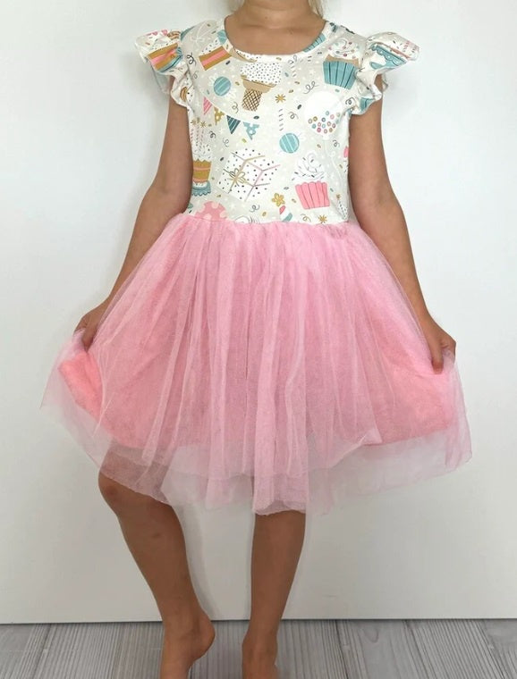 Birthday Celebration Tutu Dress
