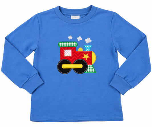 LS Blue App Train T Shirt