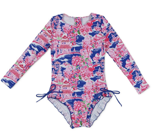 Chinoiserie Bathing Suit