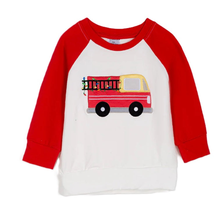 Christmas Ladder LS T Shirt