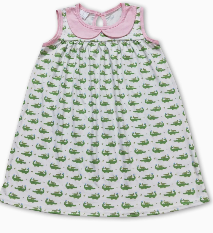 Gator Peter Pan Dress