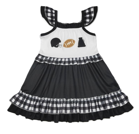 Team Spirit Black Dress