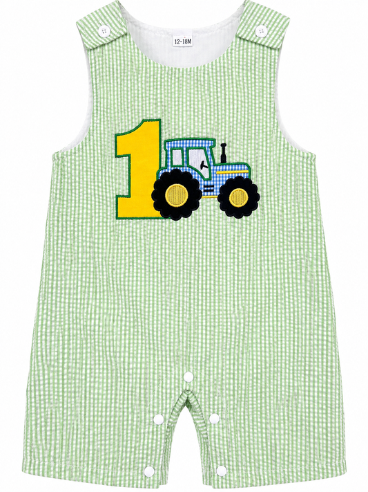 First Birthday Tractor John John