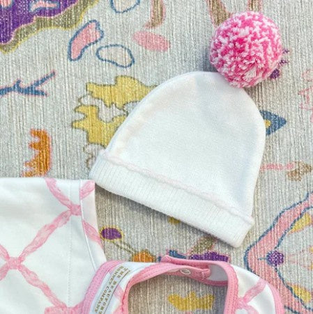 I'm Here Hat- Palm Beach Pink