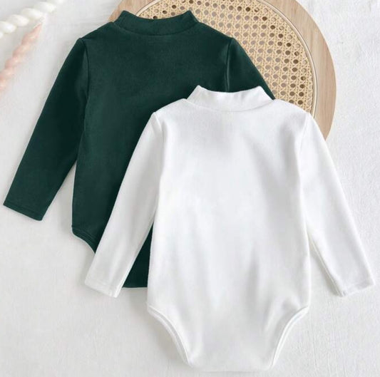 Mock Neck Onesie