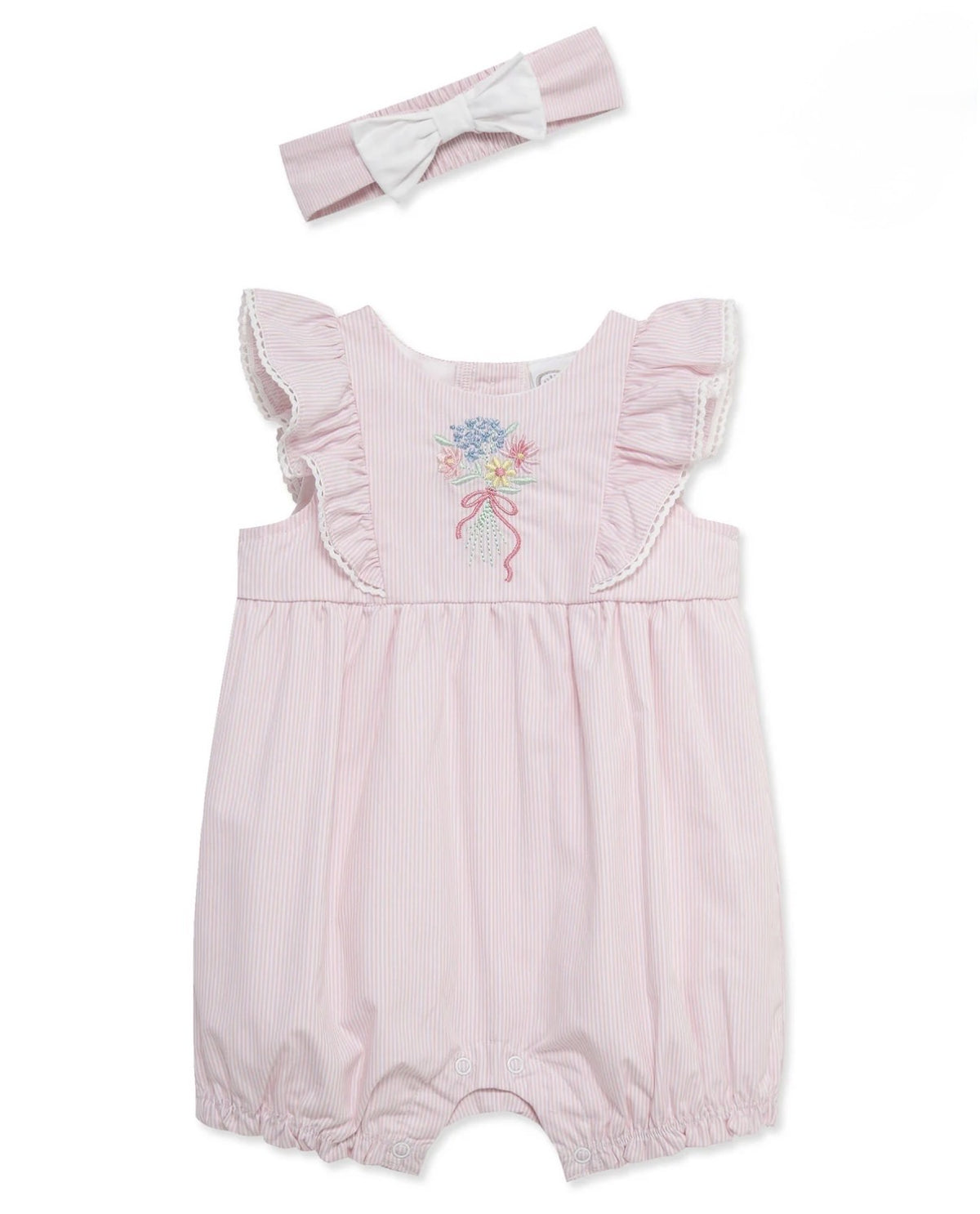 Little Me-Bouquet Romper