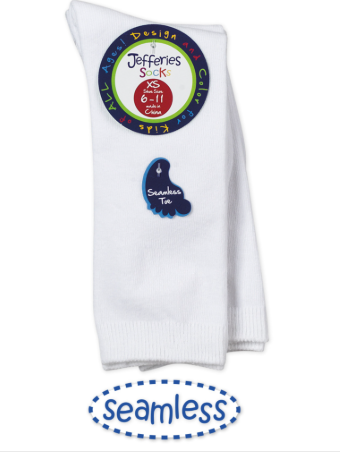 Jefferies 2 Pack Knee Seamless Knee Socks