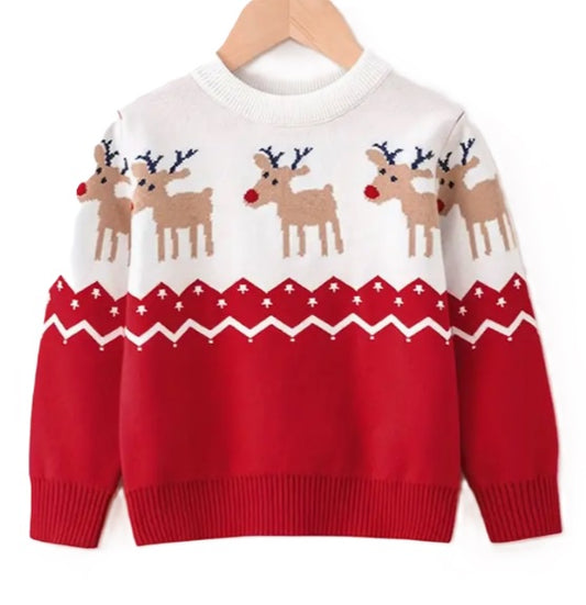 Boys Reindeer Sweater