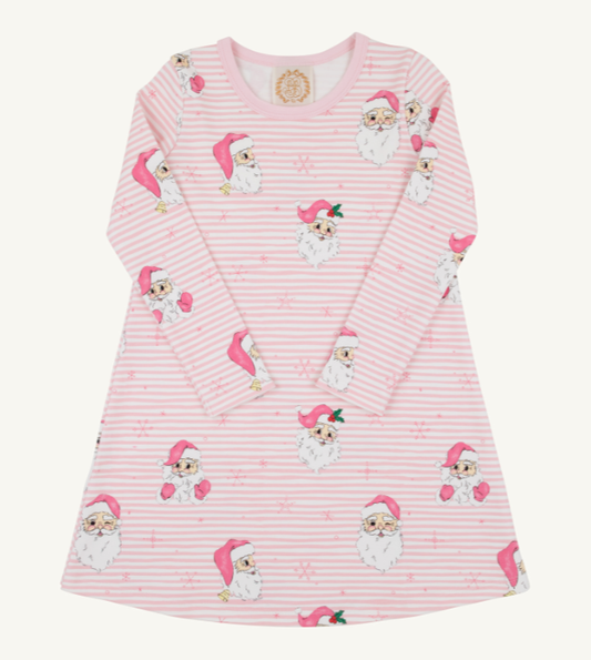Polly Play Dress LS- Dear Santa