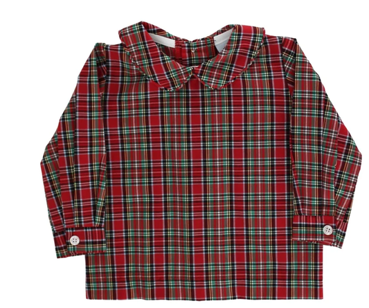 Tartan Peter Pan LS Shirt