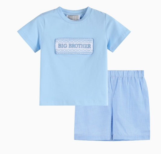 Smocked Big Brother Set