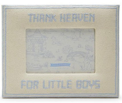 Thank Heaven Boys Photo Frame