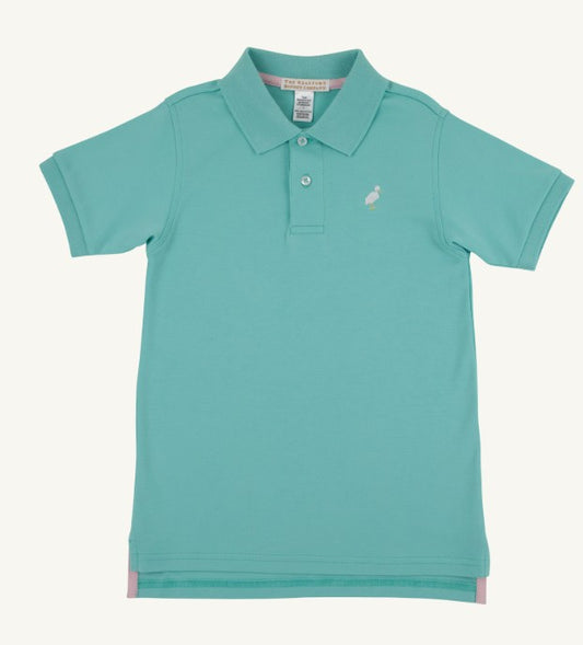Prim and Proper Polo- Turks Teal
