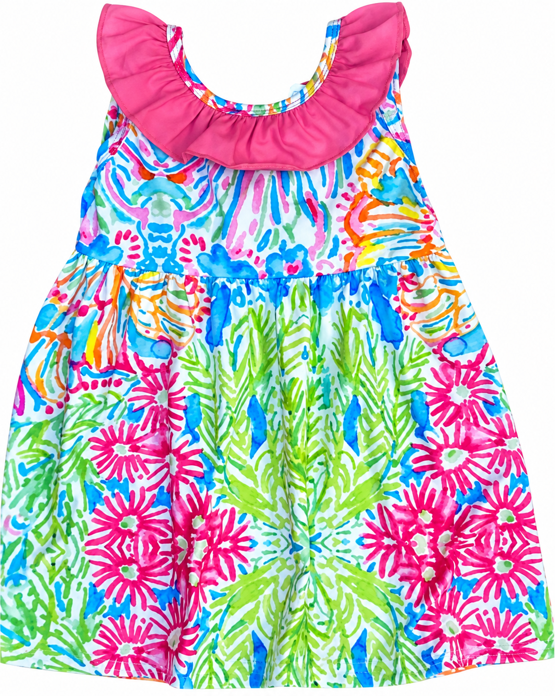 Watercolor Back Pink Bow