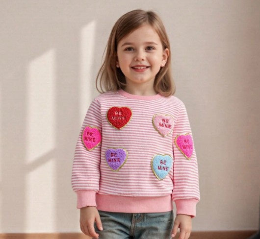 Conversation Heart Sweatshirt