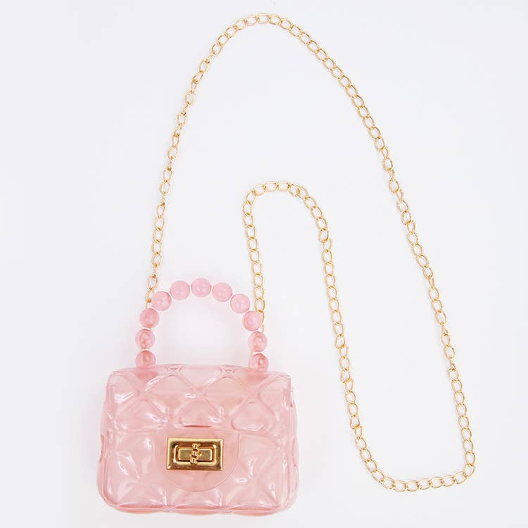 Pink Jelly Purse